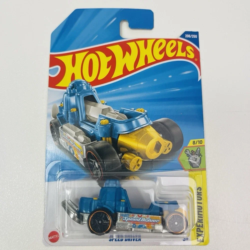 Hot Wheels 2025 Experimotors 8/10 Speed Driver Blue 206/250 Mattel